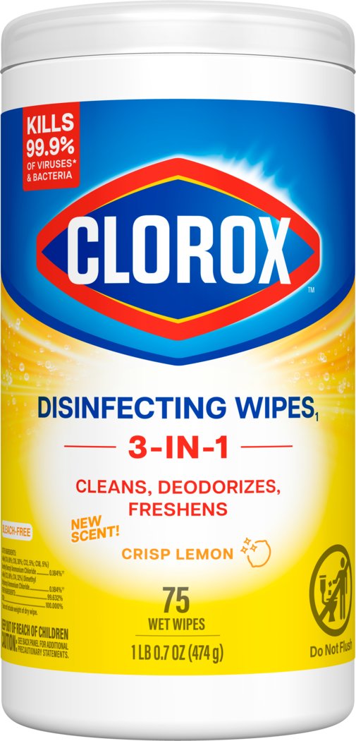 Clorox Disinfecting Cleaning Wipes₁