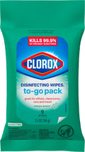 Clorox Disinfecting Cleaning Wipes To Go - 9 count