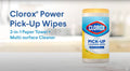 Clorox Power Pick-Up Cleaning Wipes