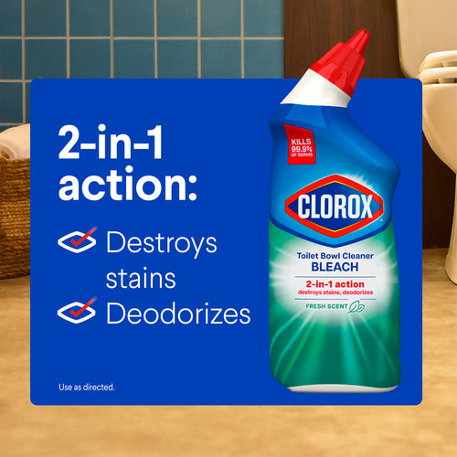 Clorox Toilet Bowl Cleaner – with Bleach